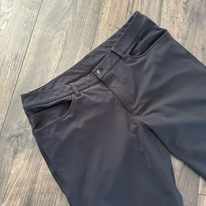 Lululemon men’s ABC Classic Fit Pant *Warpstreme 36x34 - black
